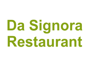 Da Signora Restaurant Logo
