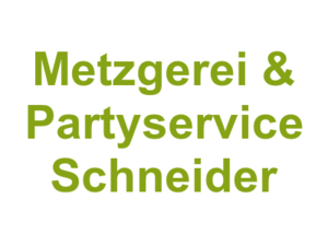 Metzgerei & Partyservice Schneider Logo