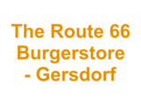 The Route 66 Burgerstore - Gersdorf Logo