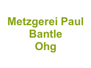 Metzgerei Paul Bantle Ohg Logo