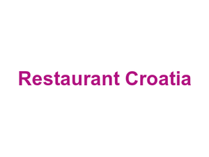Restaurant Croatia Logo