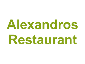 Alexandros Restaurant Logo