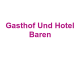 Gasthof Und Hotel Baren Logo