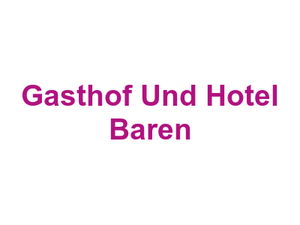 Gasthof Und Hotel Baren Logo