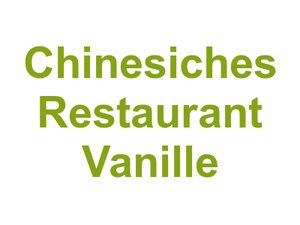 Chinesiches Restaurant Vanille Logo