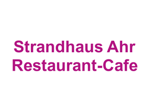 Strandhaus Ahr Restaurant-Cafe Logo