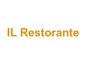 IL Restorante Logo