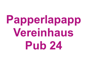 Papperlapapp Vereinhaus Pub 24 Logo