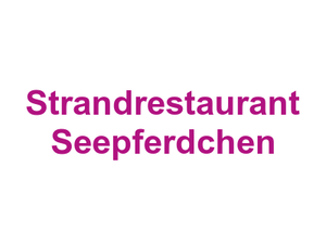 Strandrestaurant Seepferdchen Logo