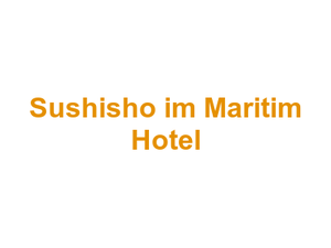 Sushisho im Maritim Hotel Logo