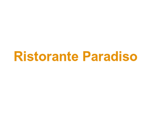 Ristorante Paradiso Logo