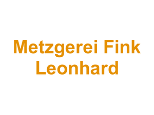 Metzgerei Fink Leonhard Logo