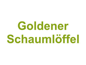 Goldener Schaumlöffel Logo