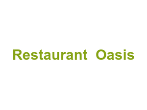 Restaurant  Oasis Logo
