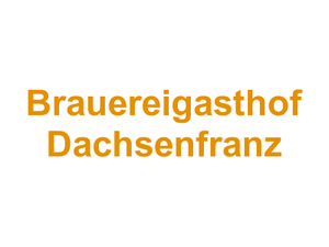Brauereigasthof Dachsenfranz Logo