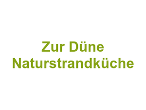Zur Düne Naturstrandküche Logo