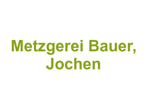 Metzgerei Bauer, Jochen Logo