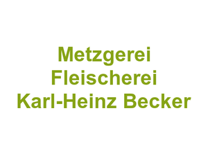Metzgerei Fleischerei Karl-Heinz Becker Logo