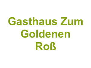 Gasthaus Zum Goldenen Roß Logo