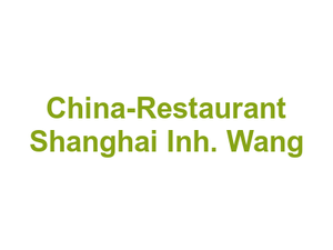 China-Restaurant Shanghai Inh. Wang Logo