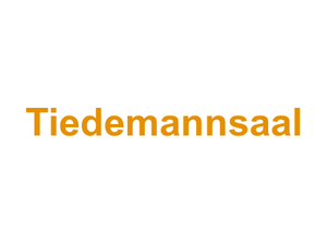 Tiedemannsaal Logo