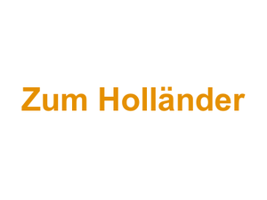 Zum Holländer Logo