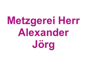 Metzgerei Herr Alexander Jörg Logo