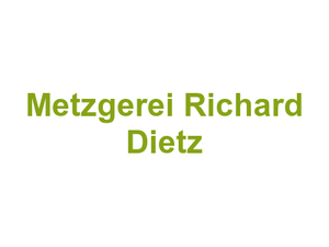 Metzgerei Richard Dietz Logo