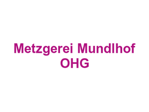 Metzgerei Mundlhof OHG Logo