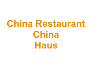 China Restaurant China Haus Logo