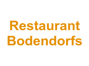 Restaurant Bodendorf's Logo
