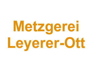 Metzgerei Leyerer-Ott Logo