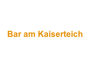Bar am Kaiserteich Logo