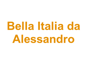 Bella Italia da Alessandro Logo