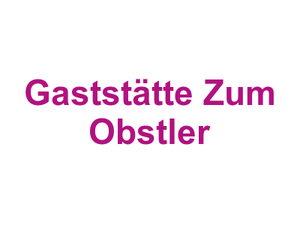 Gaststätte Zum Obstler Logo