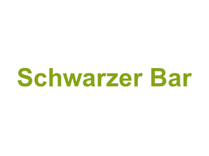 Schwarzer Bar Logo