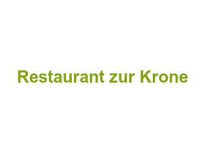 Restaurant zur Krone Logo