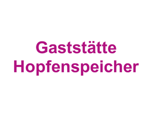 Gaststätte Hopfenspeicher Logo