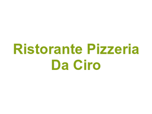 Ristorante Pizzeria Da Ciro Logo