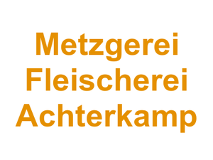 Metzgerei Fleischerei Achterkamp Logo