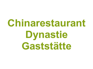 Chinarestaurant Dynastie Gaststätte Logo
