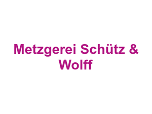 Metzgerei Schütz & Wolff Logo