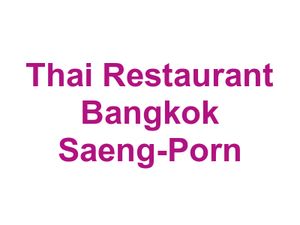 Thai Restaurant Bangkok Saeng-Porn Logo