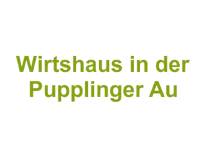 Wirtshaus in der Pupplinger Au Logo