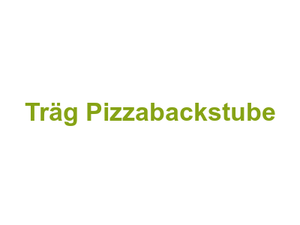 Träg Pizzabackstube Logo
