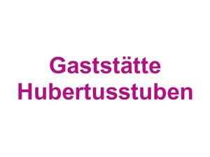 Gaststätte Hubertusstuben Logo