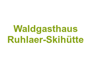 Waldgasthaus "Ruhlaer-Skihütte" Logo