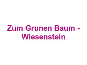 Zum Grunen Baum - Wiesenstein Logo