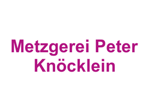 Metzgerei Peter Knöcklein Logo