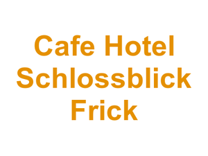 Cafe Hotel Schlossblick Frick Logo
